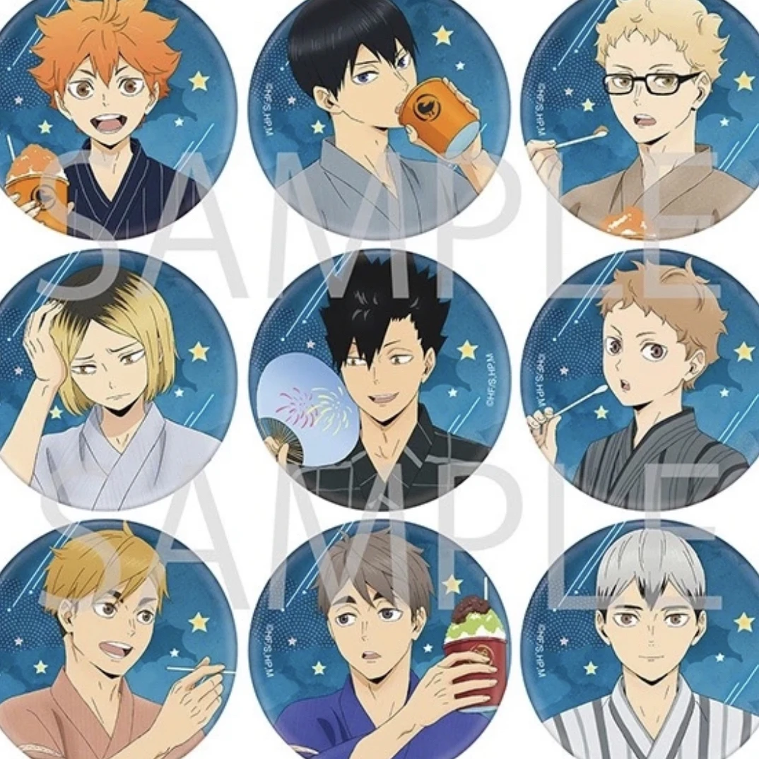 【排球少年】夏日祭浴衣系列全9种 （盲袋代拆）