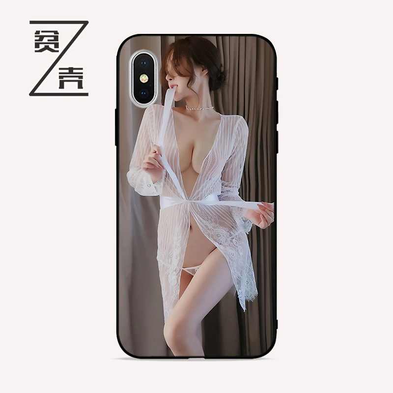 lsp妈见打性感美女控手机壳适用于苹果X14Pro华为小米女友污涩图