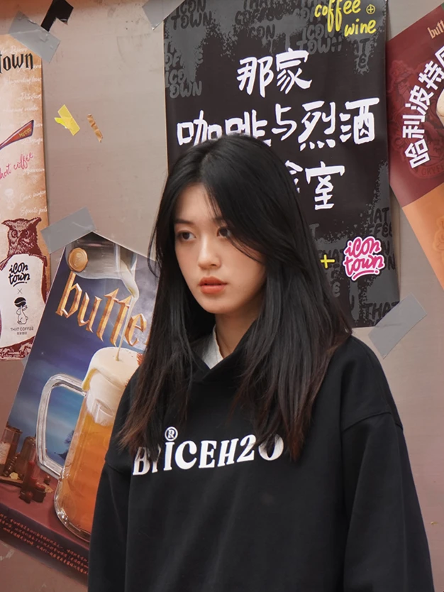 【张淼怡同款】“喝一杯热椰奶吧！”柔软如云朵奶fufu：加绒卫衣