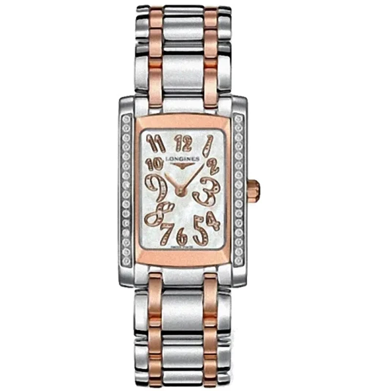 99新 Longines/浪琴 黛绰维纳/满钻全套/表径19.8-24.5