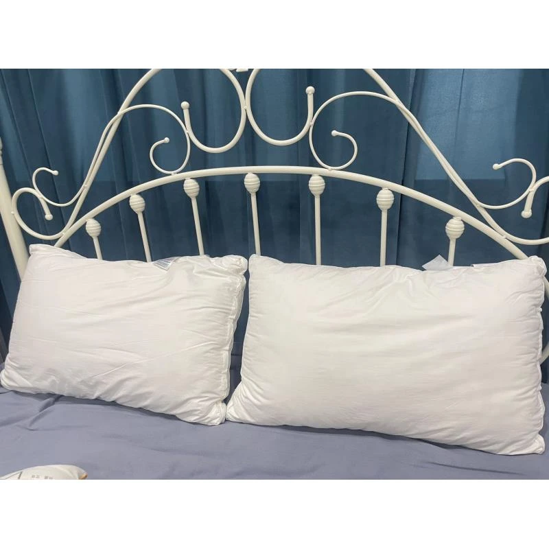 新疆包邮到家艾草羽丝棉枕芯睡眠枕宿舍单人枕头通用回弹柔软