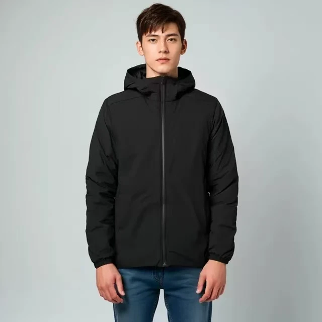 重磅推出男士户外防风保暖3M棉连帽棉服