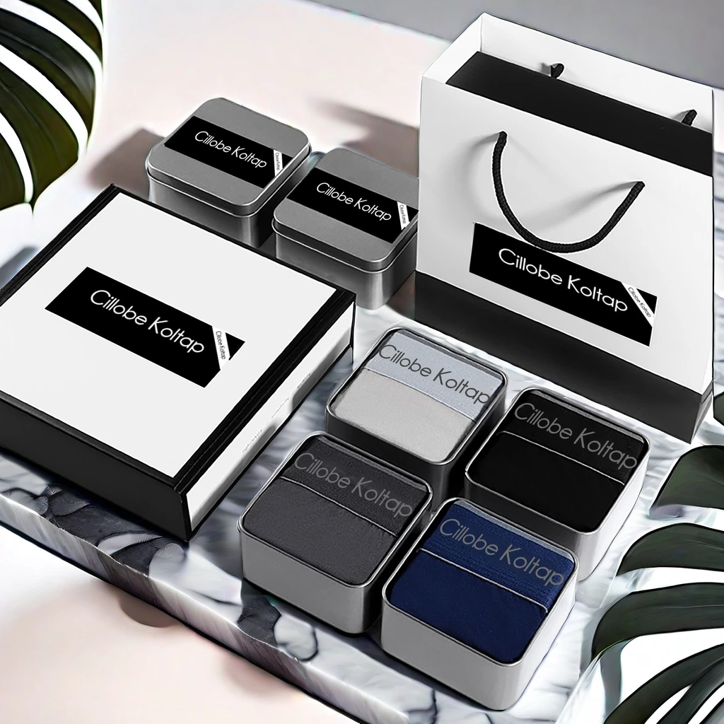 【C魅甄选】CillobeKoltap新高端男士内裤纯男款棉平角透气V01