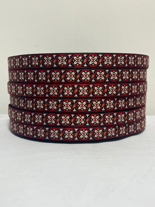 1.5厘米宽民族风织带花边1卷40米，a157-2