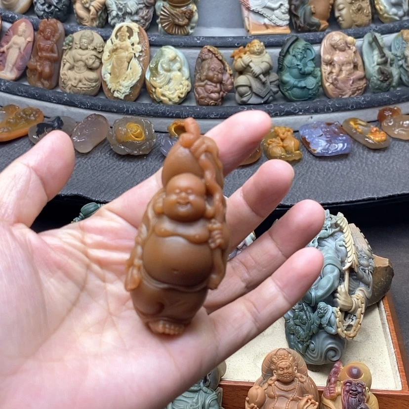 【闪购商品】定制石英质玉吊坠未镶嵌