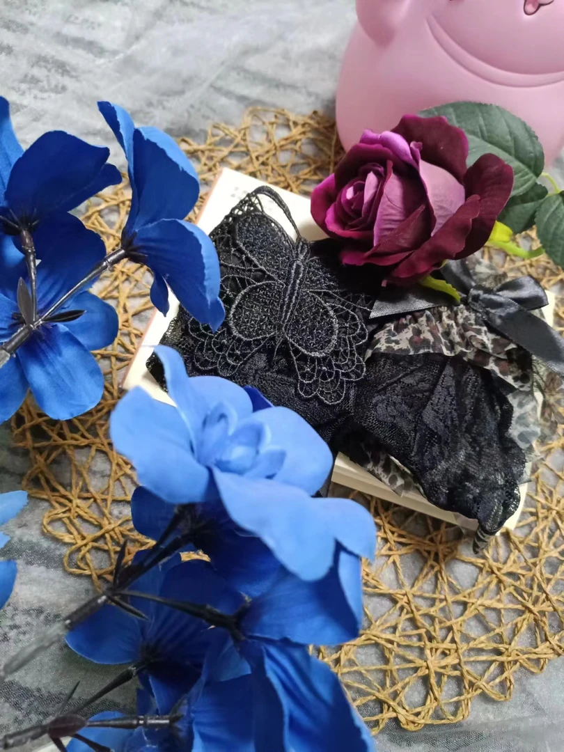 轻奢蕾丝蝴蝶休闲家居短裤室内穿搭（2条装）