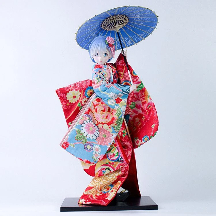 从零开始的异世界生活吉德布衣和服蕾姆手办动漫桌面摆件模型50cm