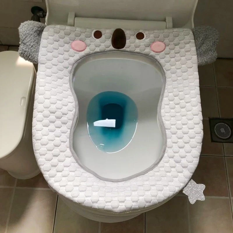 马桶垫葫芦形坐便套马桶圈座便器套熊猫夏季家用大马桶坐垫