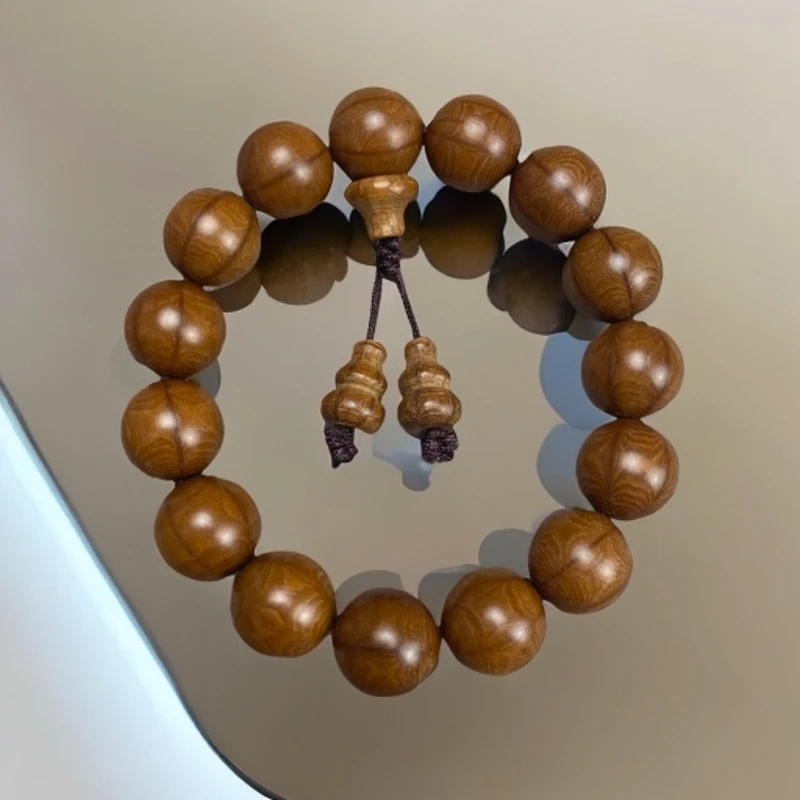 【老孙】六道木1.5*15葫芦款单圈手串（多样性发货）