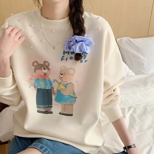 DE卡通熊熊百搭卫衣66
