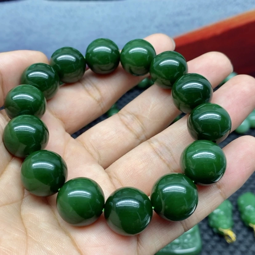 【闪购商品】和田玉(碧玉)手链未镶嵌