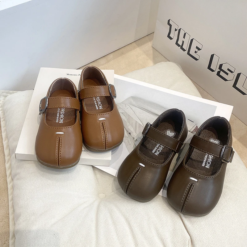 【宝藏衣橱上新】女童皮鞋女宝软底豆豆鞋小女孩秋季公主鞋儿童百搭
