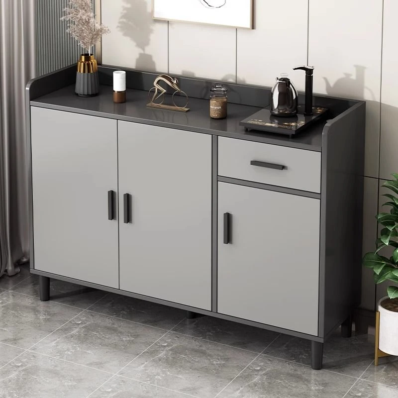 茶水柜2024新款餐边柜靠墙一体茶边柜置物柜子储物柜客厅茶柜茶台