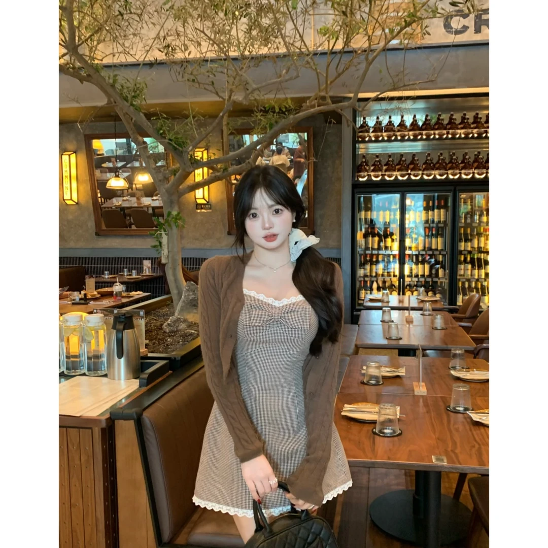 清清萌面侠芝士【公主驾到 开衫】纯色显瘦针织开衫长袖上衣3463