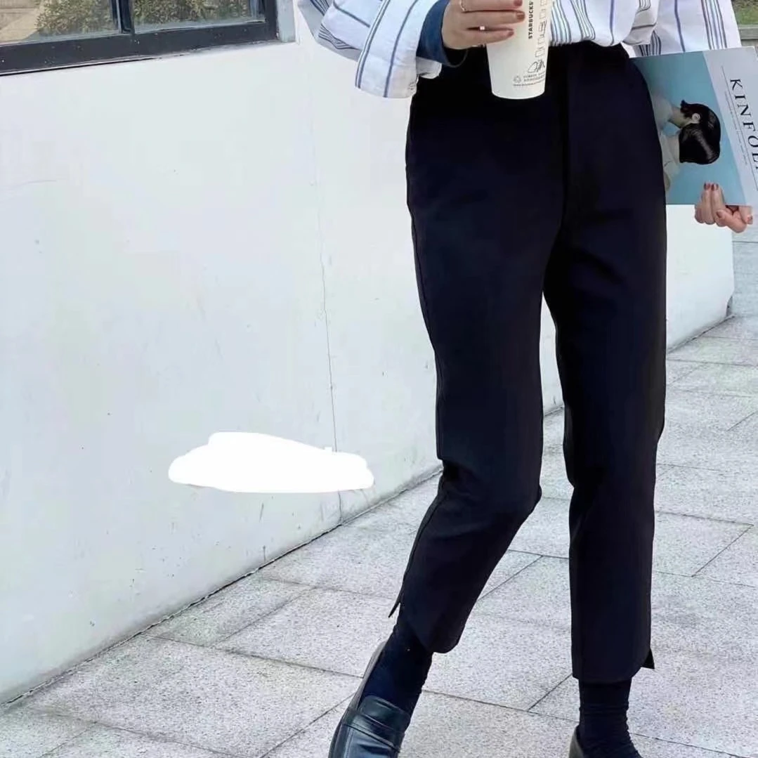 西装裤苹果梨的救星 小个子版显瘦