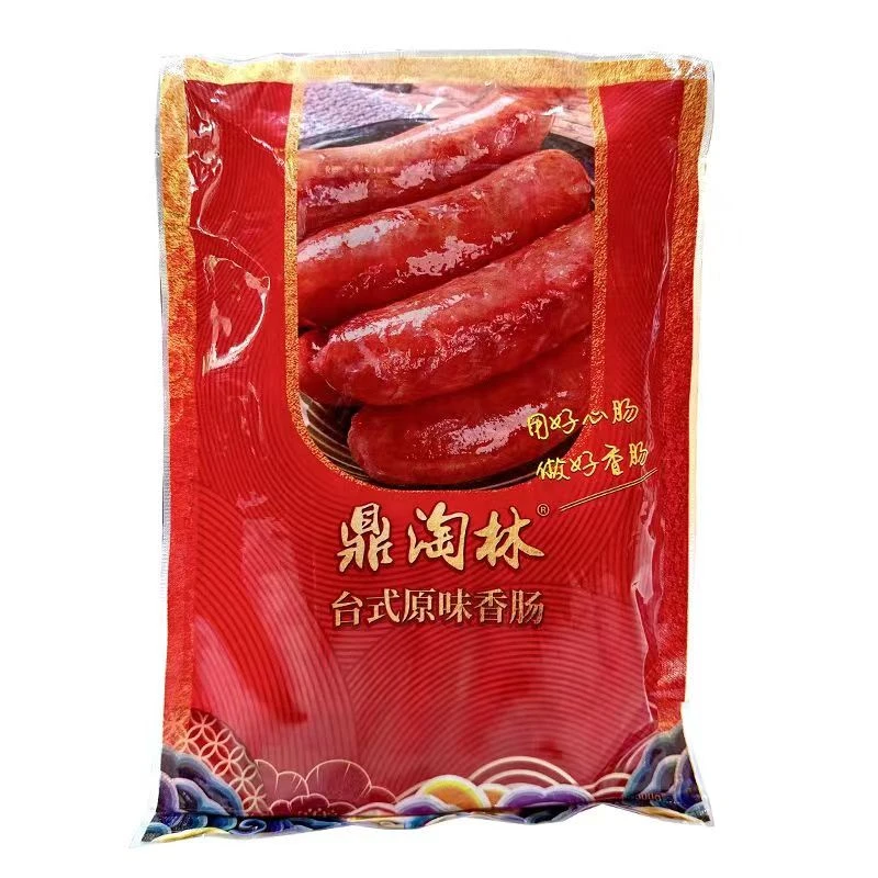 正宗台湾风味烤肠士林大香肠手工蒜片肉肠纯台式猪肉原味香肠500g