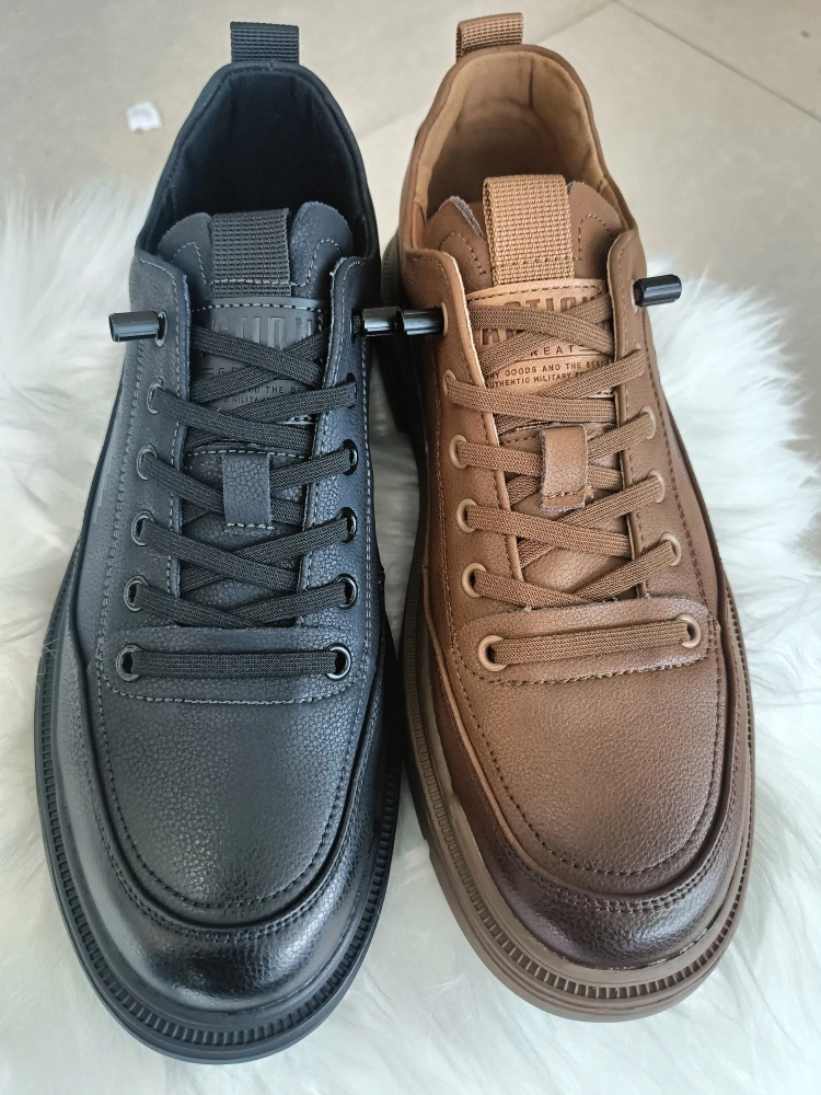 春达秋季新品男单鞋，黑色卡其两个色，尺码38∽43码