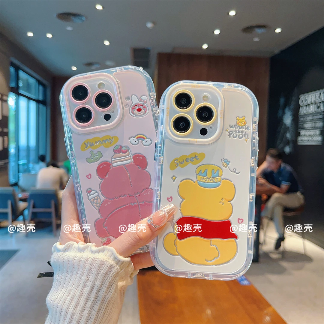 羽纱奶油壳适用苹果15iPhone/华为荣耀/OPPO/VIVO/小米手机壳防摔