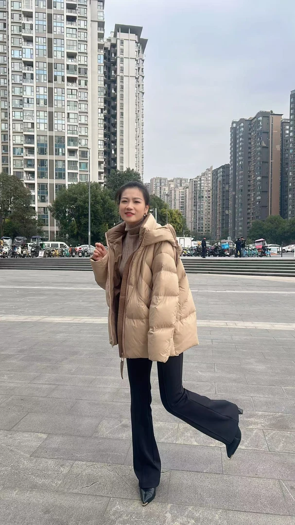 soodyoow长款羽绒服女冬季0050鹅绒
