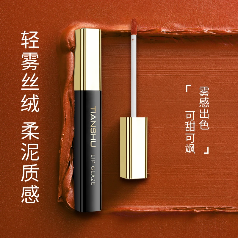 TIANSHU/天淑星动柔雾上色哑光雾面丝绒唇釉口红2201