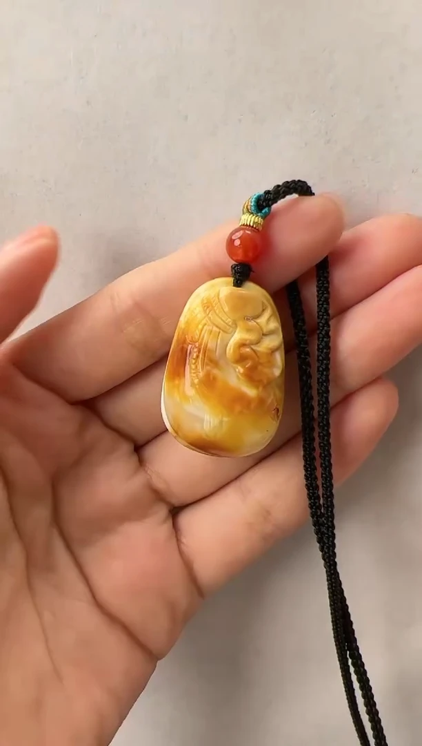 【闪购商品】琥珀裸石未镶嵌11107302-吊坠