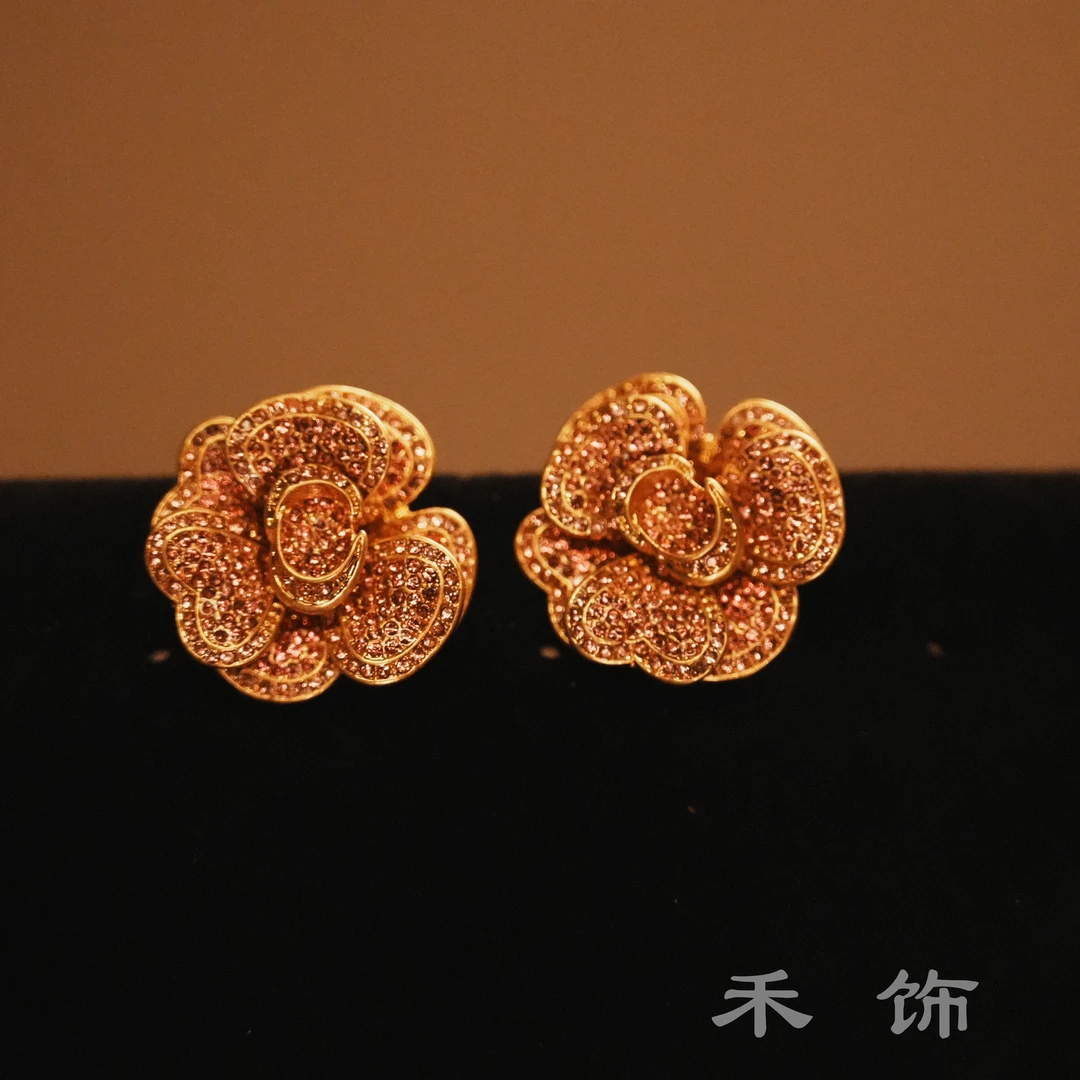 合金耳饰 R65高级轻奢ll 925银针ll 绝美 气质款