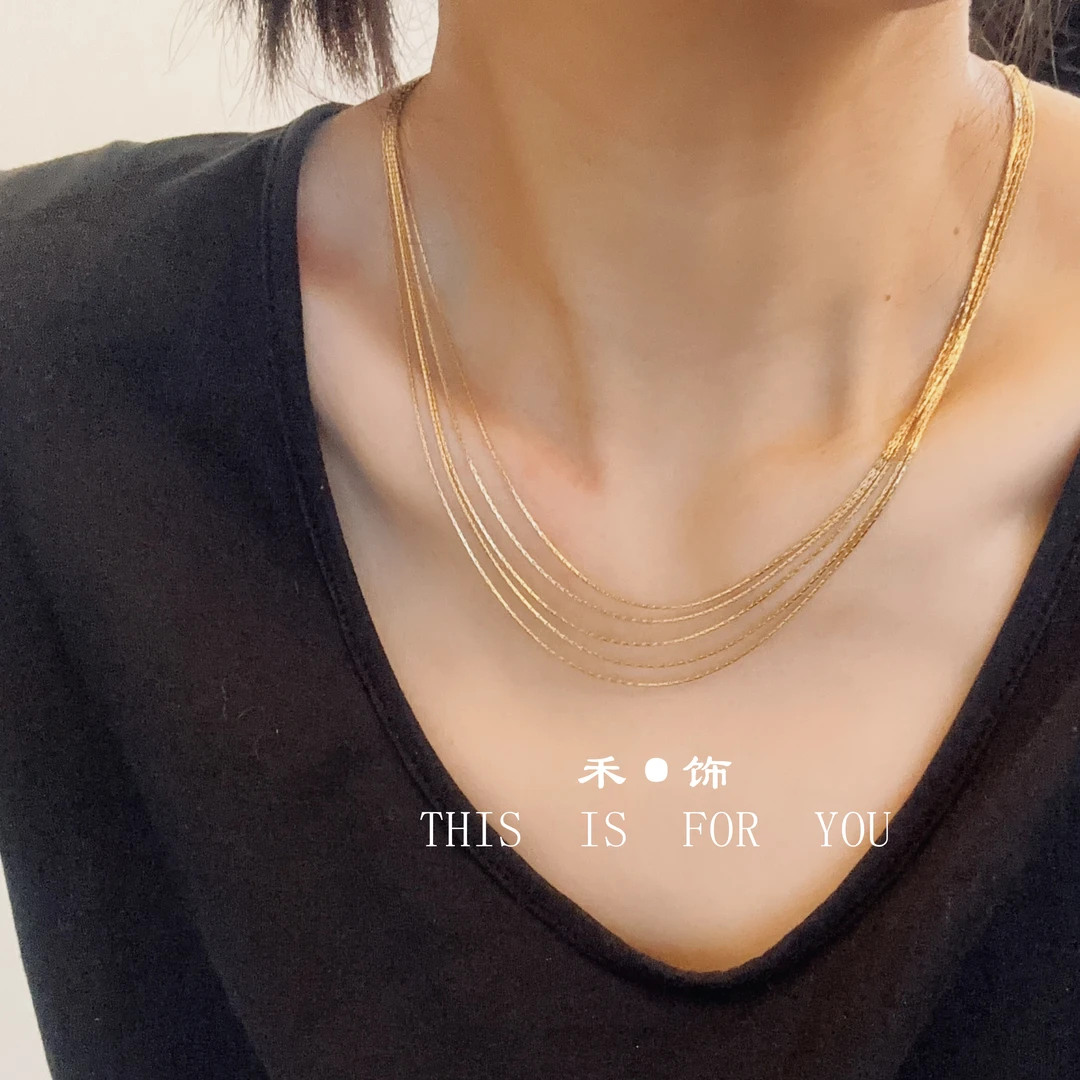 合金项链 【禾饰】X19  定制款 店主自留 多层项链 属于你的美