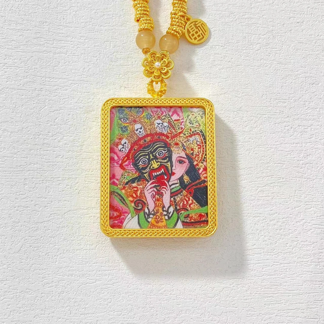 铜合金项链 木木（RZ6201）  66厘米 唐卡扎基拉姆长项链