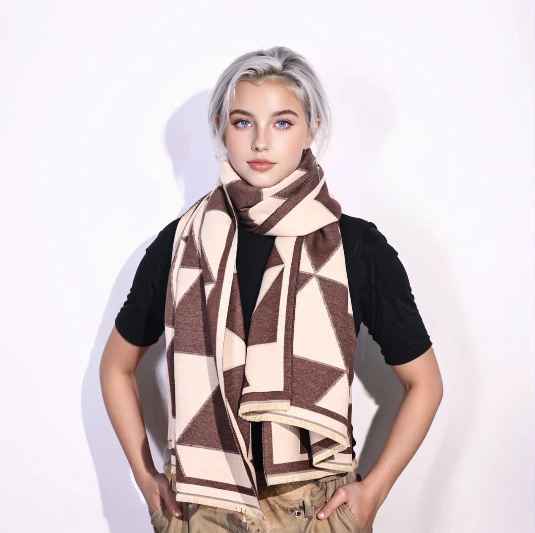 木木（RZ5907）180厘米*68厘米  围巾