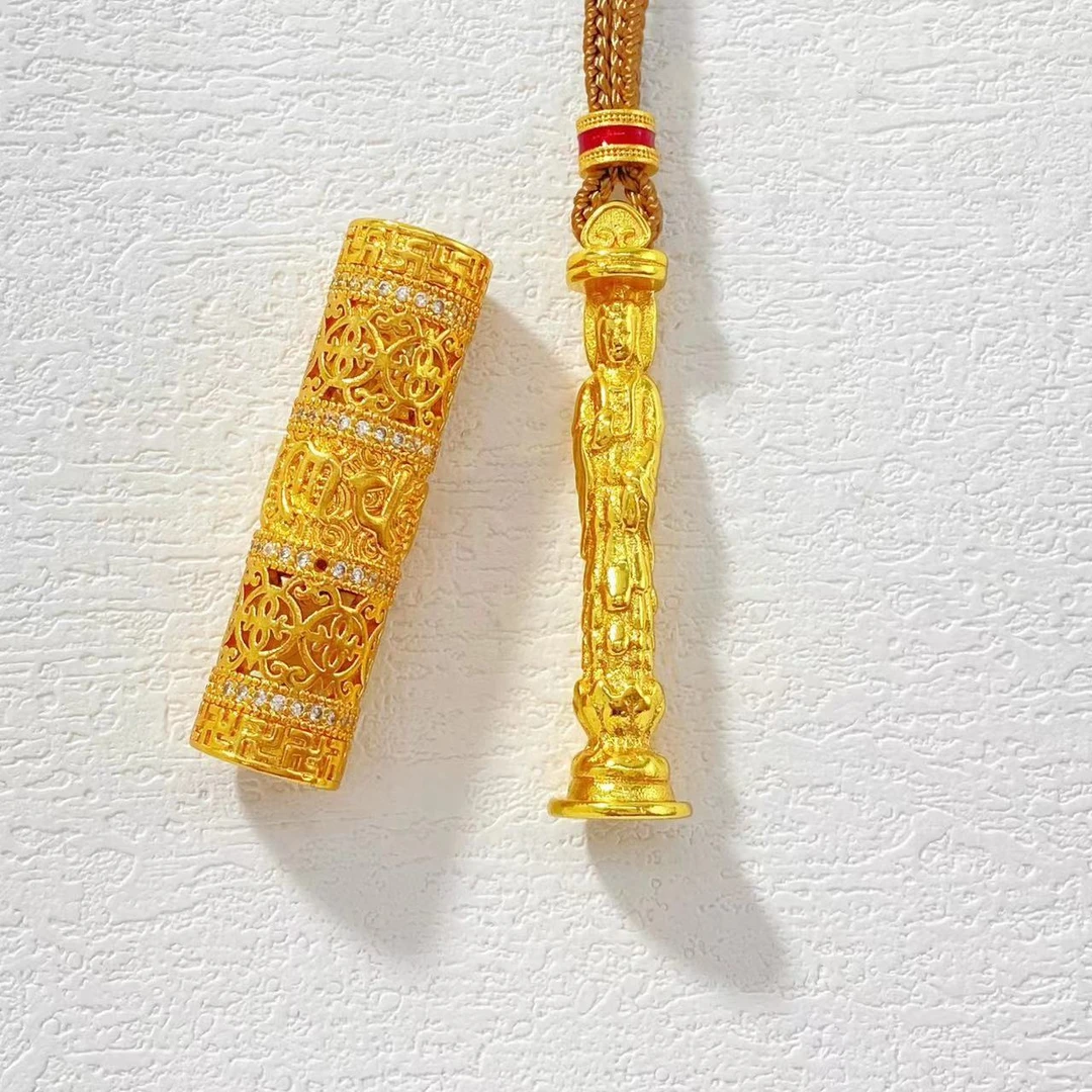 铜合金项链 木木（RZ6057）  68厘米 古法项链