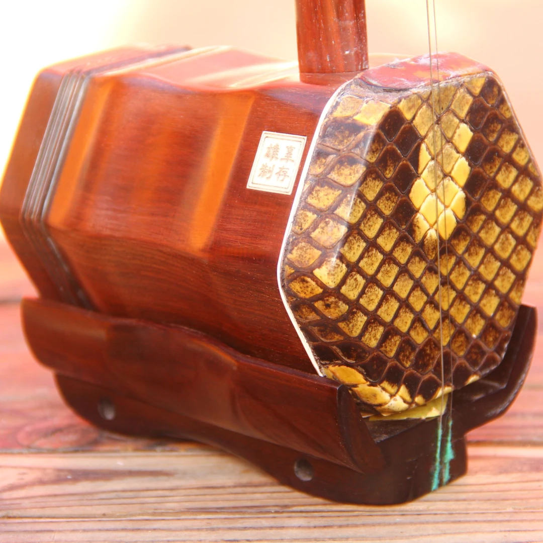 龙韵二胡 旧料老红木二胡