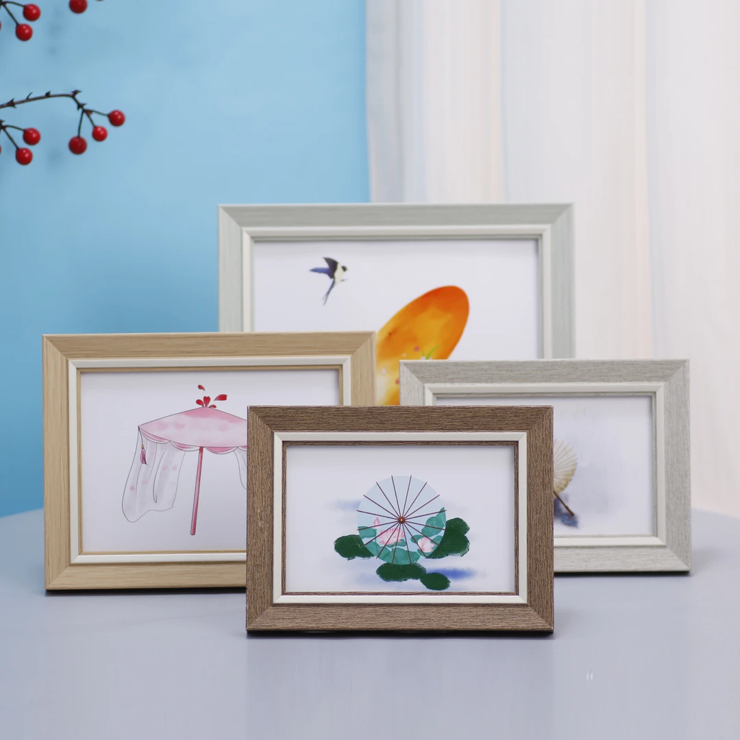 【量大优惠】新款北欧风10寸相框摆台567寸8寸挂墙照片框影楼横竖用