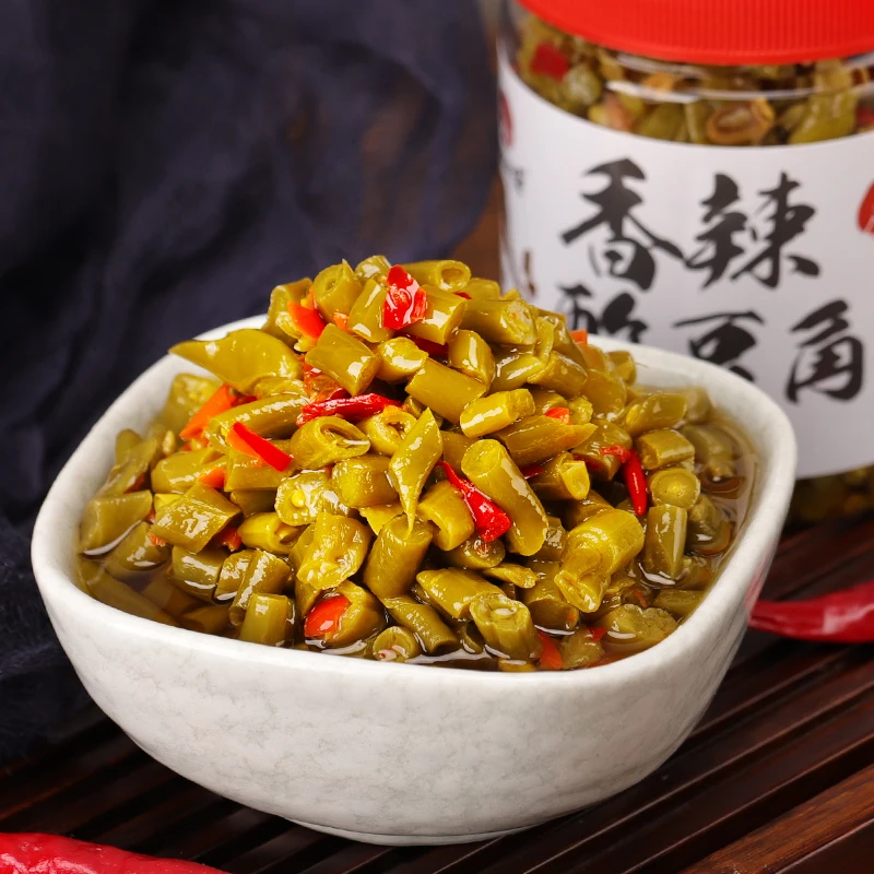 湘约四季下饭酸豆角【佳琦同款】即食菜罐装湖南香辣脆爽农家280g