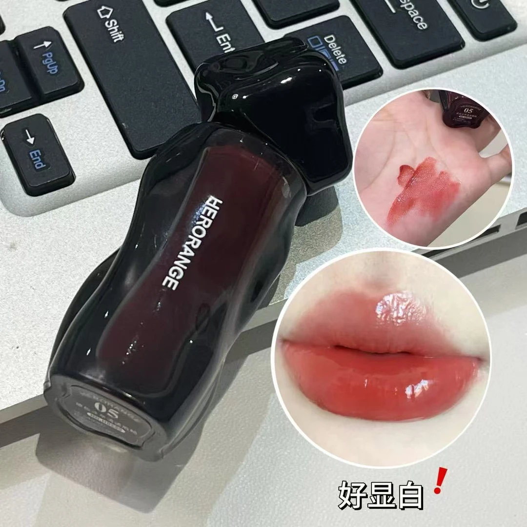 一眼沦陷好好看~原色淡颜伪素颜镜面唇釉水光嘟嘟唇平价国货