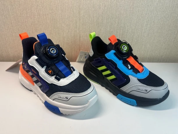 永高人冬季二棉鞋时尚休闲运动网面鞋超轻舒适跑步男童