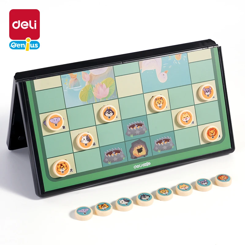 Deli/得力YW110-D 中号磁石斗兽棋 1盒