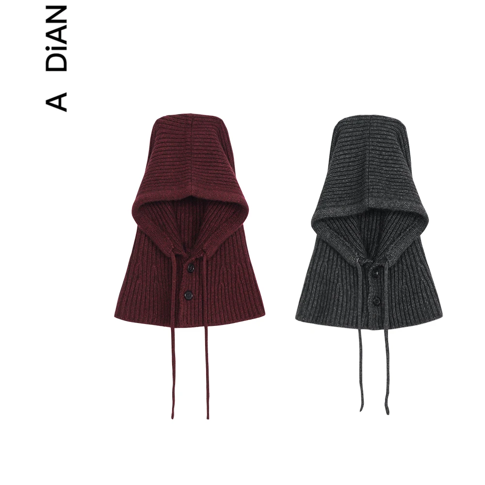 <魔法帽>牦牛绒纽扣法拉帽气质风