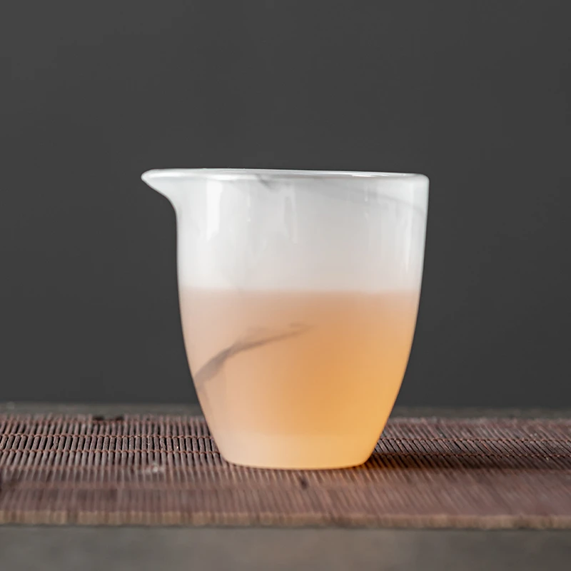 琉璃水墨公道杯家用办公室大容量装茶杯子简约创意功夫茶具分茶器
