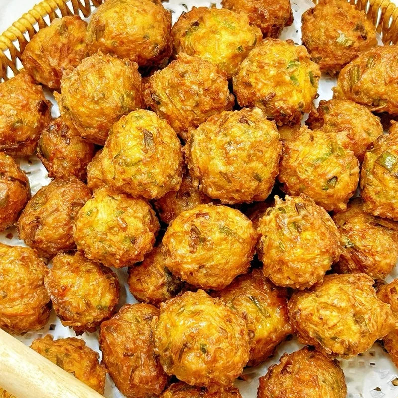 萝卜丸子绿豆虾米丸子零添加纯手工火锅丸子河南特色美食