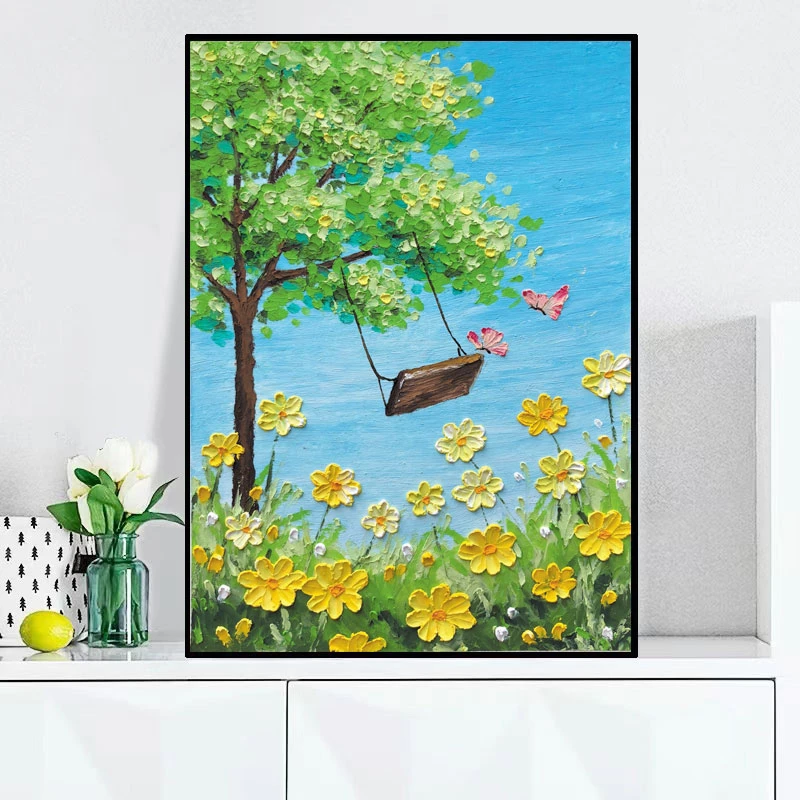 美林十字绣定制：夏日扶风 大格四股线60×85厘米 31色ML016