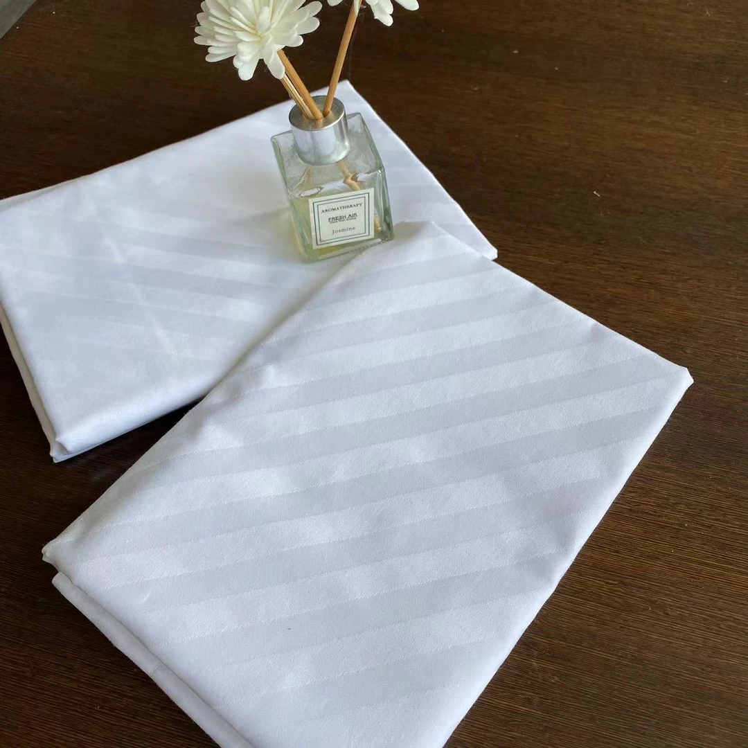 全棉单枕套 提花酒店床上用品简约轻奢暗纹提花柔软亲肤透气