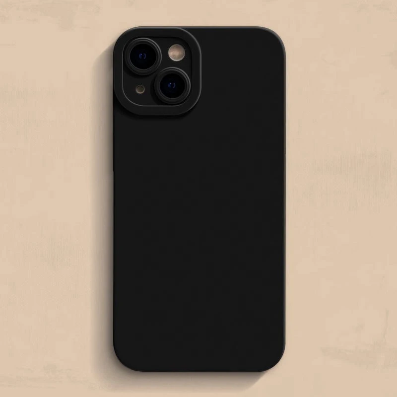 适用于iPhone15promax简约iPhoneXR高级12mini硅胶苹果15防摔14软