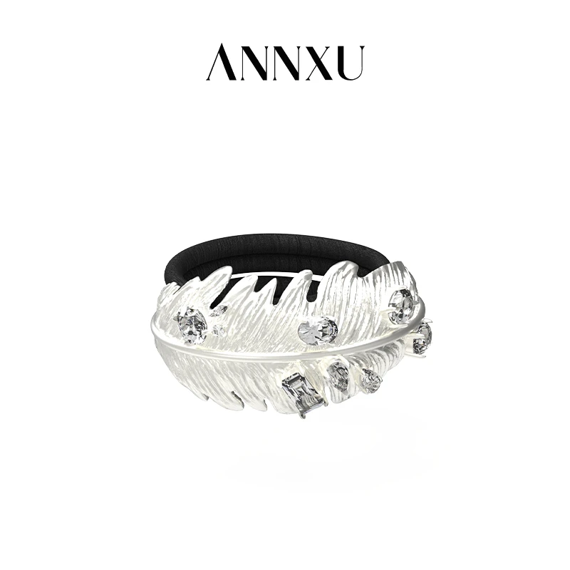 ANNXU羽毛系列发圈原创小众轻奢气质个性设计师