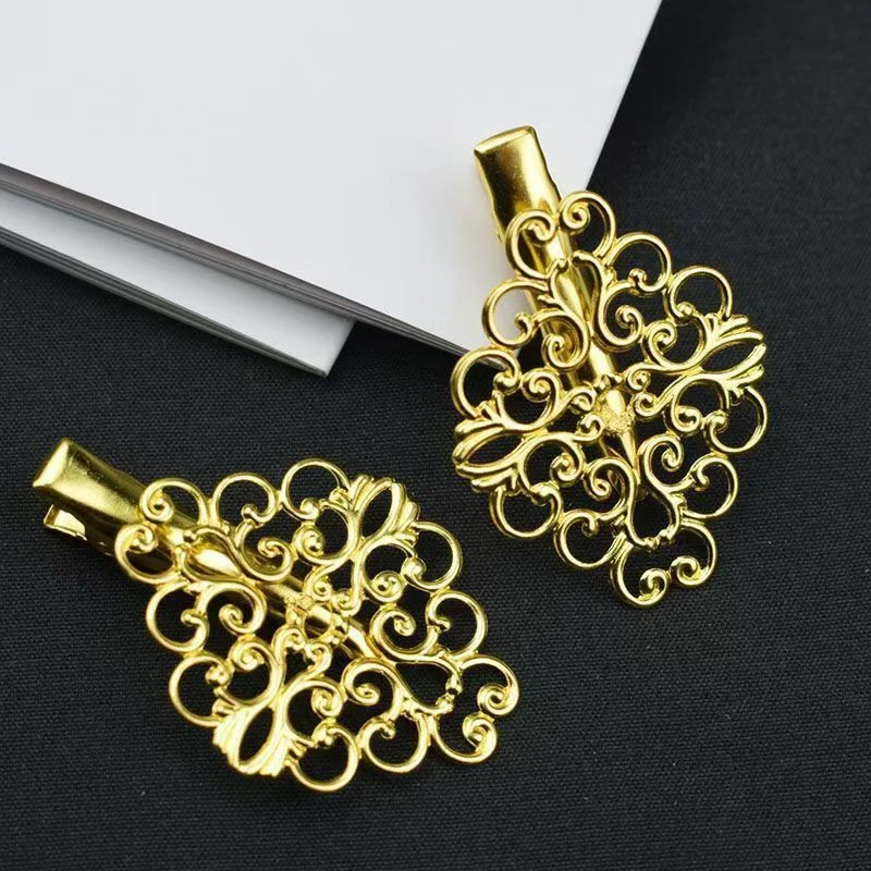 《海燕专属》云朵夹子DIY饰品配件古风头饰材料发夹主体夹子焊云朵