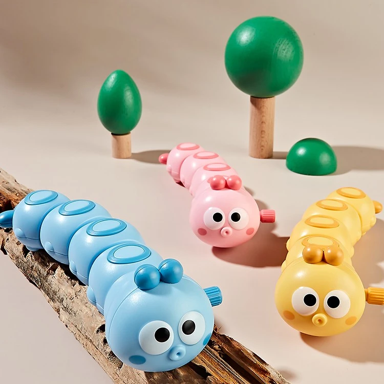 扭动发条毛毛虫摇摆前进发条驱动网红同款儿童益智玩具婴幼儿礼物