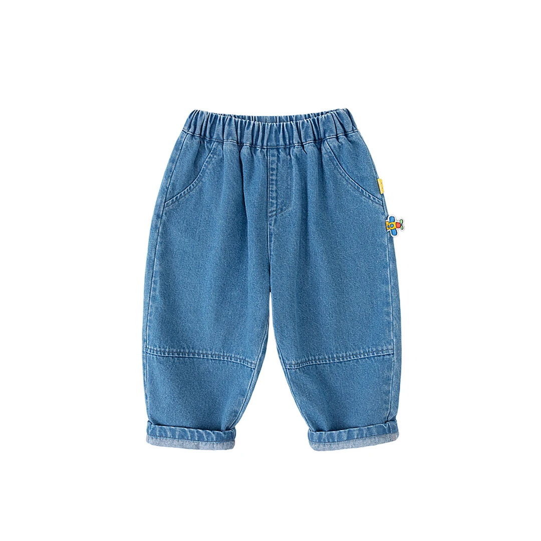 【现货】嘟嘟家儿童裤子春装新款男童牛仔裤春秋BFC124ACK314