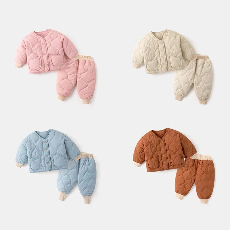 【专享现货】宝宝棉服套装秋冬加厚BZB110DCF253