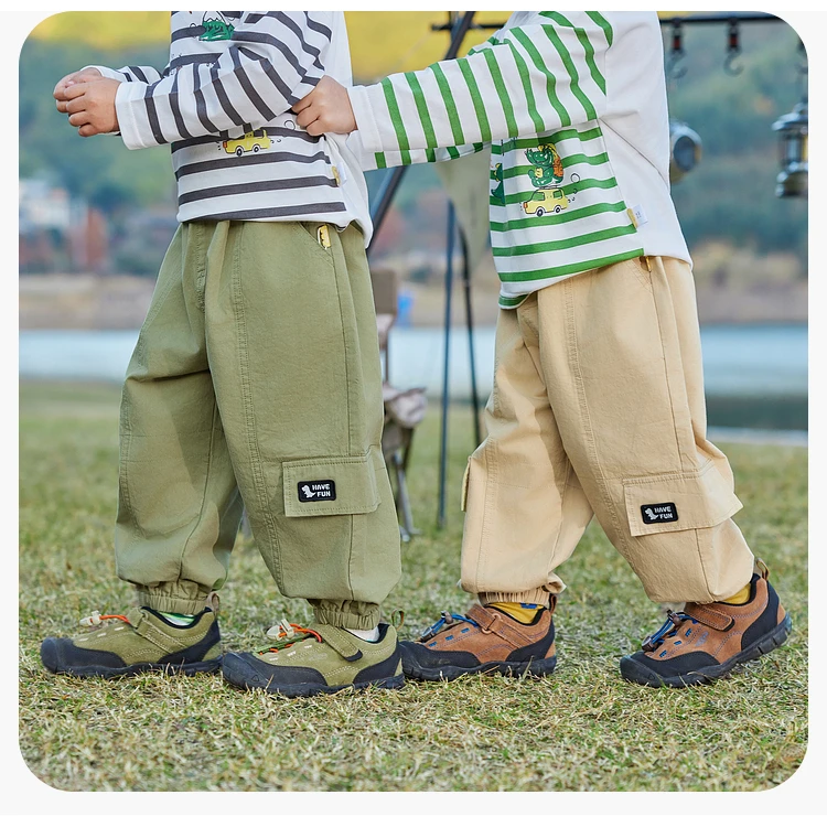 【现货】嘟嘟家儿童工装裤宝宝春款长裤BSC124ACK318