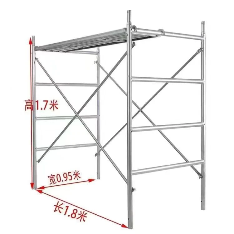 脚手架全套折叠移动爬梯架组合活动架耐用四层手脚架工地厂家直销