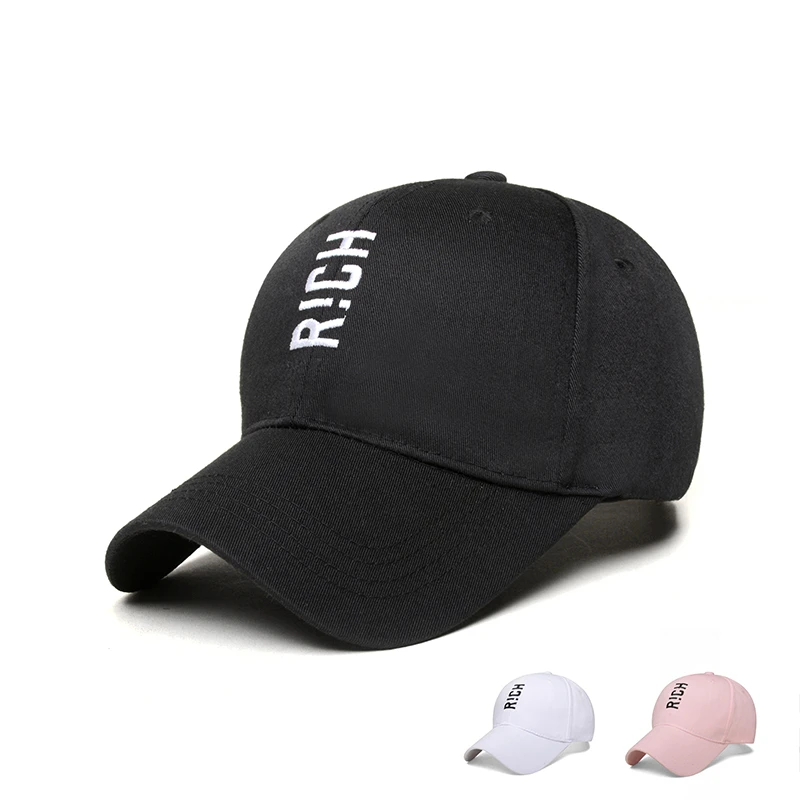 新款棒球帽时尚遮阳帽男女情侣户外帽子休闲鸭舌帽刺绣字母运动帽